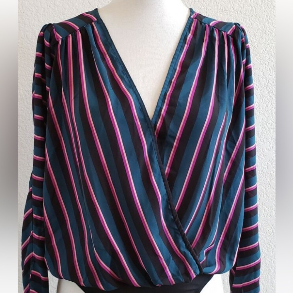 ASTR surplice blouse bodysuit